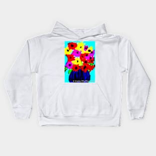 April Flowers Bouquet Kids Hoodie